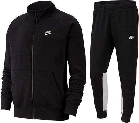 nike trainingspak zwart